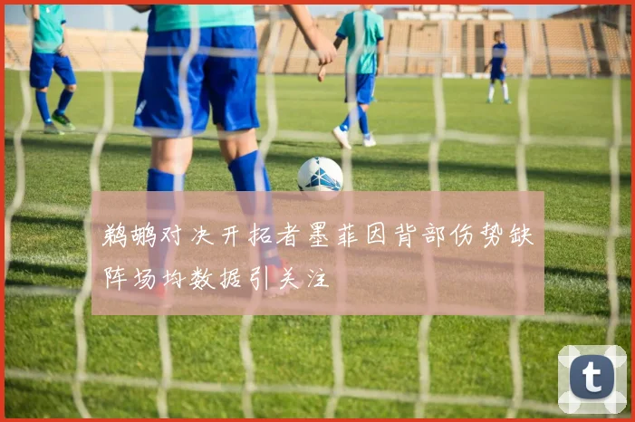 鹈鹕对决开拓者墨菲因背部伤势缺阵场均数据引关注